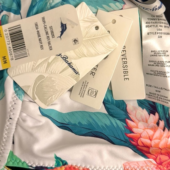 Tommy Bahama Tropi Calling Reversible Halter - Picture 12 of 16